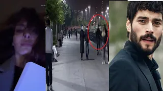 Akın Akınözü was spotted behind Ebru Şahin's video!