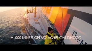 a 1000 Miles on Volvo 65 Childhood - Leg 3 - the Ocean Race Europe prologue - Pure sailing adventure