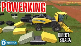 Farming Simulator 17: Power King Baler 👑 !! Fantastic Direct Silage Making!!!