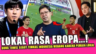 BIKIN HEBOH ! Bung towel sebut timnas indonesia menang karena lokal pret ~ Erick bidik kontrak STY