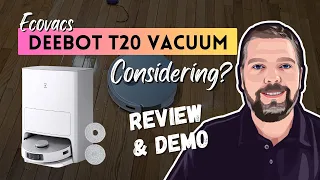 ECOVACS Deebot T20 Omni Review and Demo