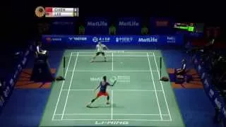 Thaihot China Open 2015 | Badminton F M4-MS | Chen long vs Lee Chong Wei