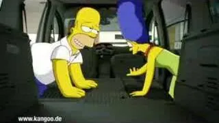 Werbung neuer Kangoo mit der Simpsons