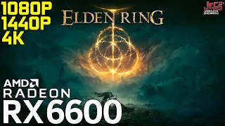 Elden Ring FPS Uncapped | RX 6600 | 1080p, 1440p, 4K benchmarks!