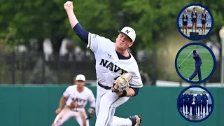 Navy Sports Rundown - Baseball in Patriot League Semifinals, Track Sweeps League Championships
