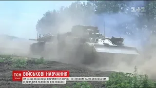 На Сході відбулися навчання резервістів танкових та механізованих підрозділів ЗСУ
