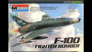 Episode:31 Old Kit Review: Monogram 1/48 Scale F-100D Super Sabre