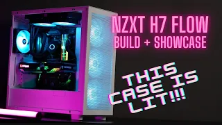 Great Airflow and great looks! The NZXT H7 FLOW - Build and Showcase - RTX 3070 Ryzen 7 5700X
