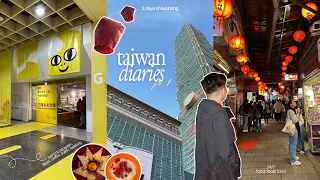 taiwan diaries pt. 1 🇹🇼: exploring taoyuan, taipei, shifen, jiufen, and keelung