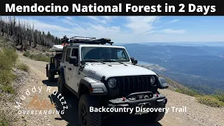 2 days overlanding in the Mendocino National Forest | Jeep Wrangler Ecodiesel Xventure XV3