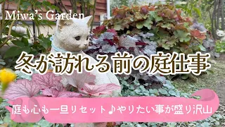 【ガーデニング🌿11月にやりたい庭仕事】庭も心も整える🧚‍♀️癒しの庭づくり