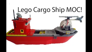 Lego Cargo Ship MOC | Brickgola Bricks | 2020 |