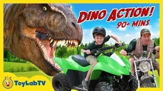 Giant Life Size Dinosaur Adventure With Jurassic World Fallen Kingdom Toys & 90+ Mins of Dinosaurs