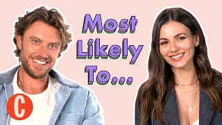 A Perfect Pairing’s Adam Demos and Victoria Justice play Most Likely To | Cosmopolitan UK