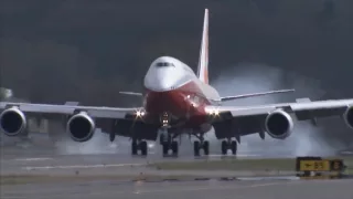 Boeing 747-8 Intercontinental takes first flight