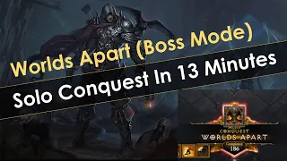 Boss Mode Conquest Hardcore Solo In 13 Minutes Using Goblin Blaster 9000 Build