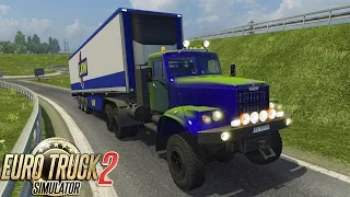 Euro Truck Simulator 2. Карпати, гараж в Україні і КрАЗ