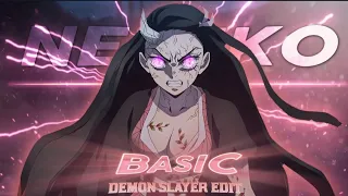 Demon Slayer S3 "Nezuko" - Basic [Edit/AMV]! Alight Motion 📱Ep 4 @6ft3 Style