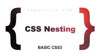 CSS Nesting에 대해서 / 앞으로 이것만 쓰셔야 될것 같네요. (요구사항에 따라 달라질수있음 ㅋ)