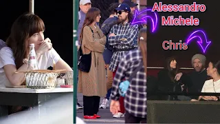 🥰NEW! DAKOTA JOHNSON Having Breakfast With A Friend In Rome And At A Concert With CHRIS MARTIN ♥️