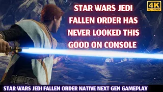 Star Wars Jedi Fallen Order | Next Gen Native Update gameplay | Xbox Series X | 4k 30fps