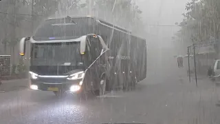 Heavy Rain and Thunderstorm in my Village fell asleep instantly because of the sound of heavy rain.