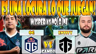 OG VS ENTITY BO5[GAME 2]GRAN FINAL-TIMADO, WISPER VS WATSON, NO[O]NE-FISSURE UNIVERSE EPISODE 2-DOTA