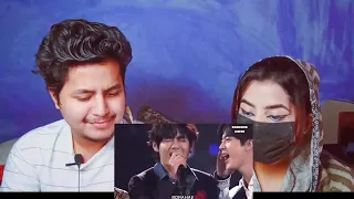 Pakistani reacts to BTS award shows but its only taehyung | BTS V | DAB REACTION