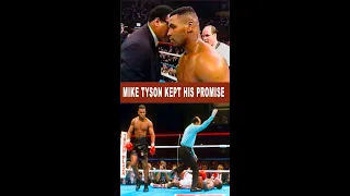 Mike Tyson kept his promise to Muhammad Ali