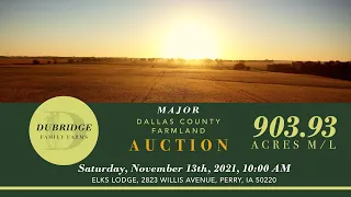903.93 Acres M/L Farmland Auction - Dallas County, Iowa
