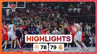 Olympiacos 78 -79 Real Madrid | ¡CAMPEONES DE LA EUROLEAGUE!