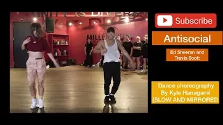 Dance Tutorial Antisocial  -  Slow and mirrored  -  Kyle Hanagami Choreography NEW