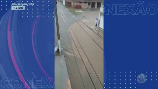 Chuva intensa atinge município de Nossa Senhora da Glória nessa segunda (27) - Balanço Geral Sergipe