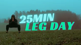 The Leg Day: No Equipment Workout for Legs