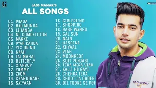 Jass Manak All Songs | Best Of Jass Manak | Punjabi Jukebox | Latest New Songs 2022 | Jass Manak |