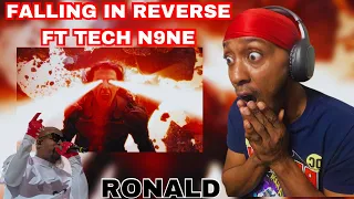 THIS WAS INSANE | FALLING IN REVERSE FT TECH N9NE - RONALD (REACTION)