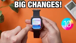 watchOS 10 BIGGEST Update Ever! (10 Best Features)