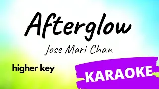 Afterglow - Jose Mari Chan KARAOKE higher key