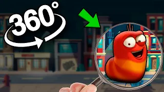 🆘 360 VR Red Larva Finding Challenge | oi oi oi red larva meme | HARD LVL