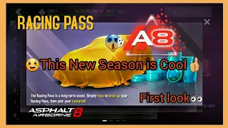 Asphalt 8 - New Cool Season Pass😱||First Look👀