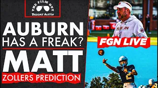 FGN LIVE: Auburn Football has a Freak? | Prediction for 2025 QB Matt Zollers