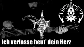 LACRIMOSA - ICH VERLASSE HEUT' DEIN HERZ (BASS Cover + Tradução)