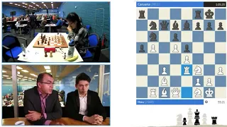 Hou Yifan VS Caruana Fabiano !!! Tata Steel Chess Video's Masters 2018