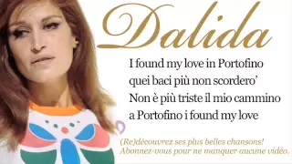 Dalida - Love in Portofino - Paroles (Lyrics)