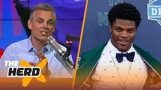 Colin Cowherd outlines why Lamar Jackson is Tim Tebow 2.0 | NFL | THE HERD