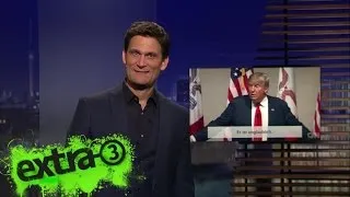 Christian Ehring zum Auftritt von Donald Trump und Sarah Palin | extra 3 | NDR