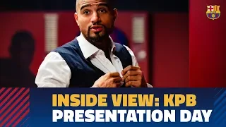 [BEHIND THE SCENES] Kevin-Prince Boateng's first day at Camp Nou