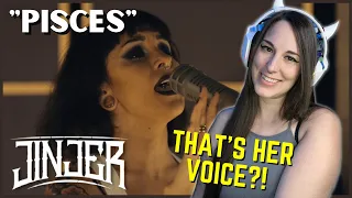 THAT'S HER VOICE?? | JINJER - Pisces (Live Session) | FIRST TIME REACTION