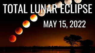 Total Lunar Eclipse May 2022 #shorts