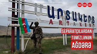 Azərbaycan bayrağı yenə də Ağdərədə